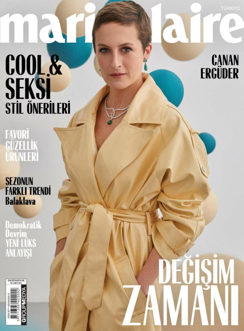  featured on the Marie Claire Turkey cover from January 2022