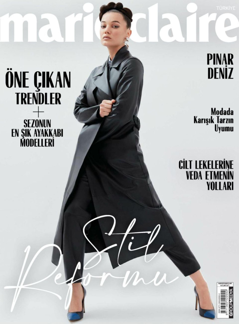  featured on the Marie Claire Turkey cover from November 2022