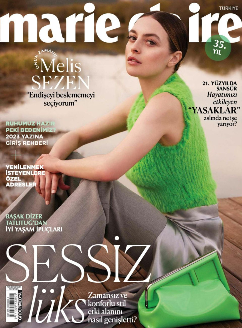  featured on the Marie Claire Turkey cover from May 2023