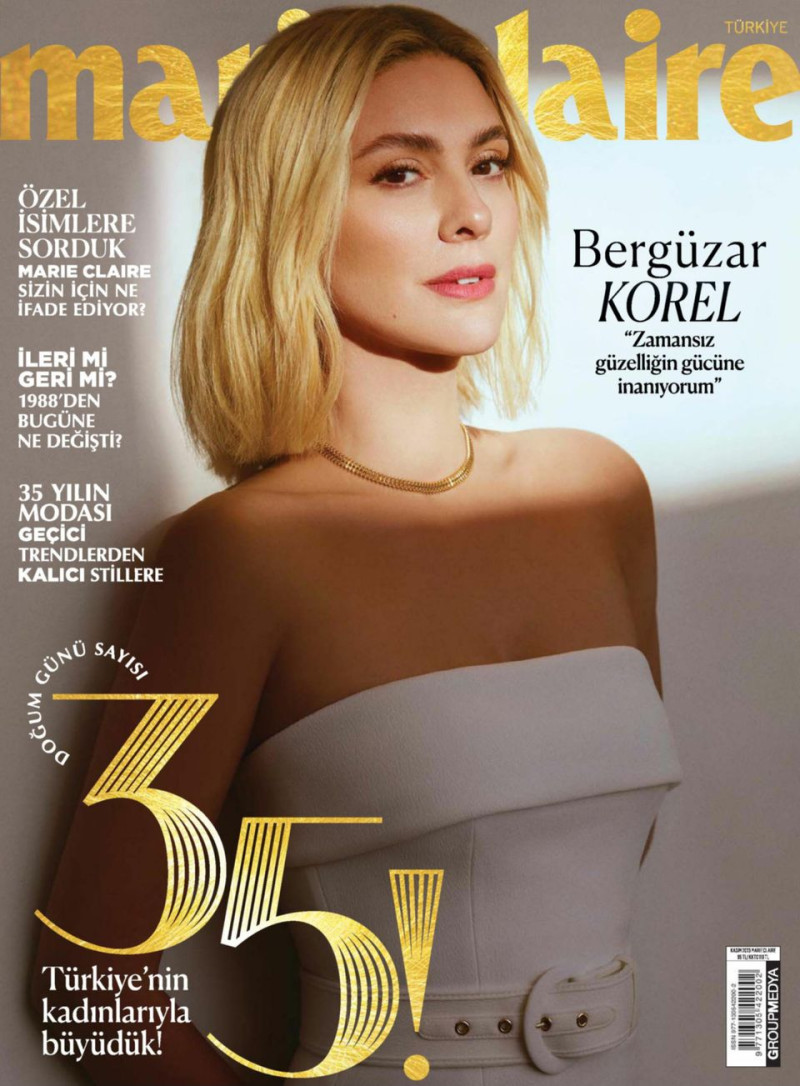  featured on the Marie Claire Turkey cover from November 2023