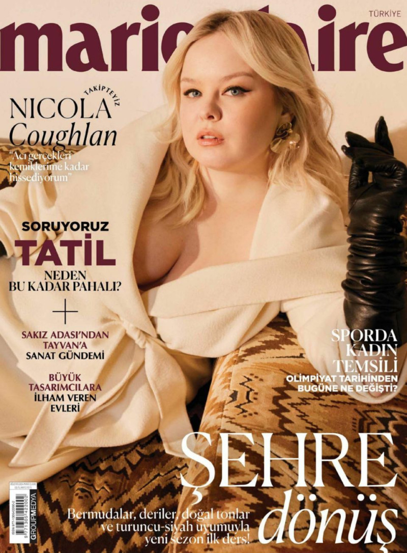  featured on the Marie Claire Turkey cover from August 2024