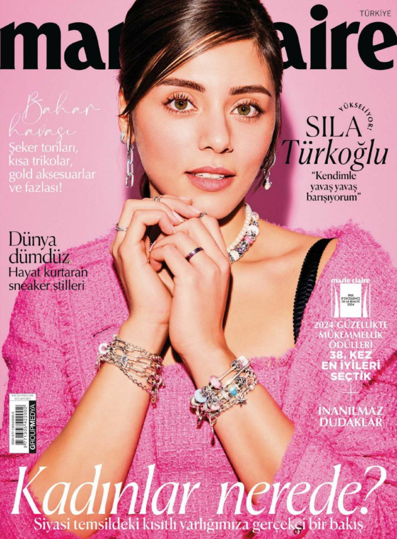  featured on the Marie Claire Turkey cover from March 2024