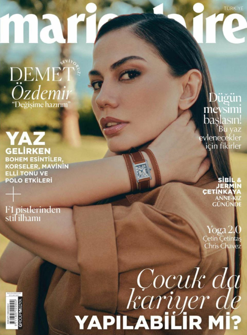  featured on the Marie Claire Turkey cover from May 2024