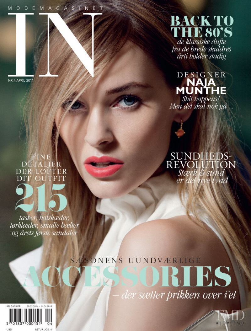 Pernilla Fransander featured on the IN cover from April 2014