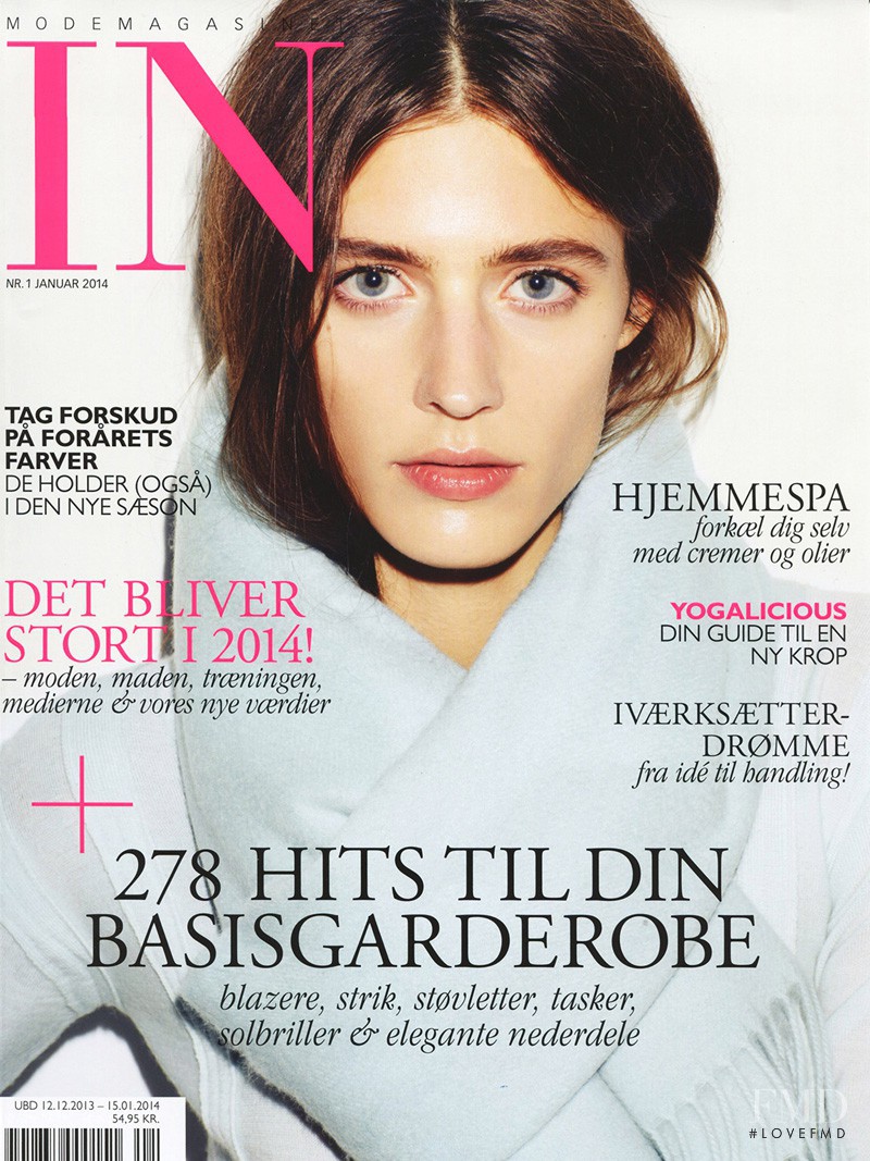 Ingrid Krzeszewski featured on the IN cover from January 2014