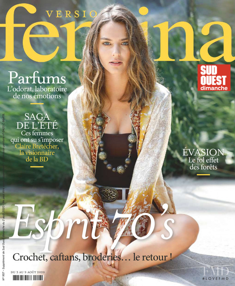  featured on the Femina France cover from August 2020