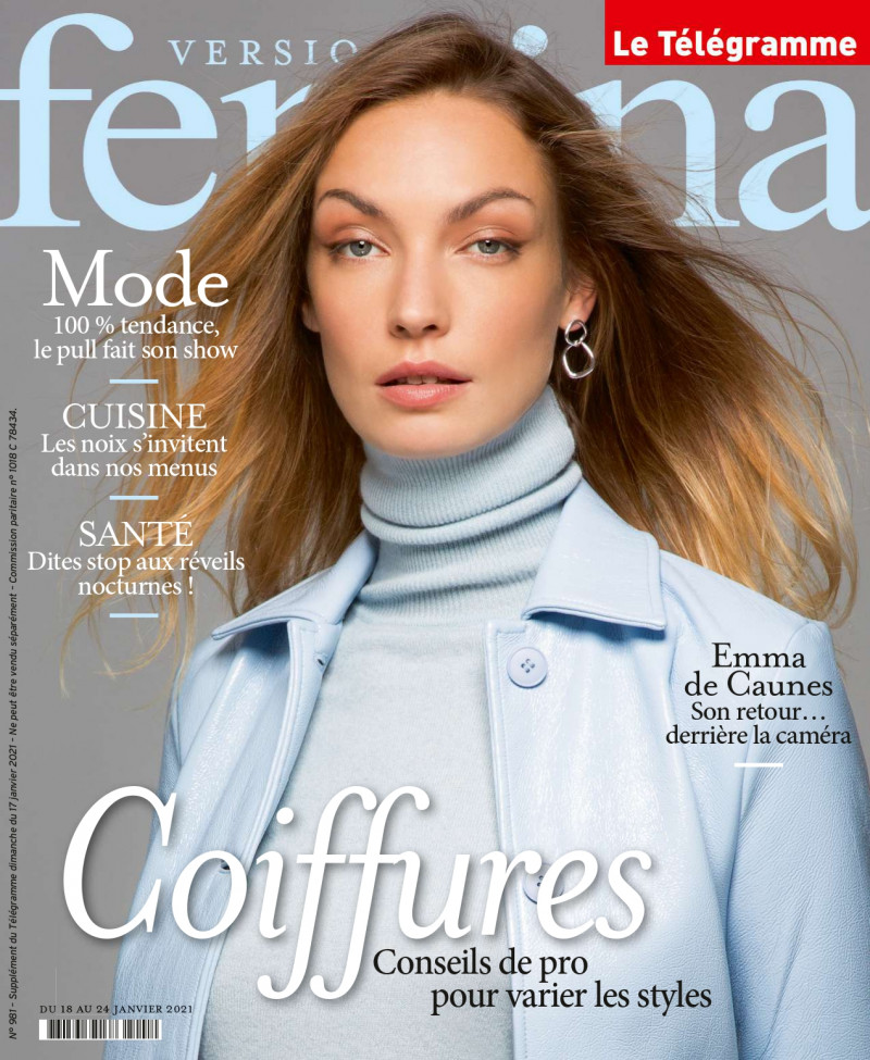  featured on the Femina France cover from January 2021