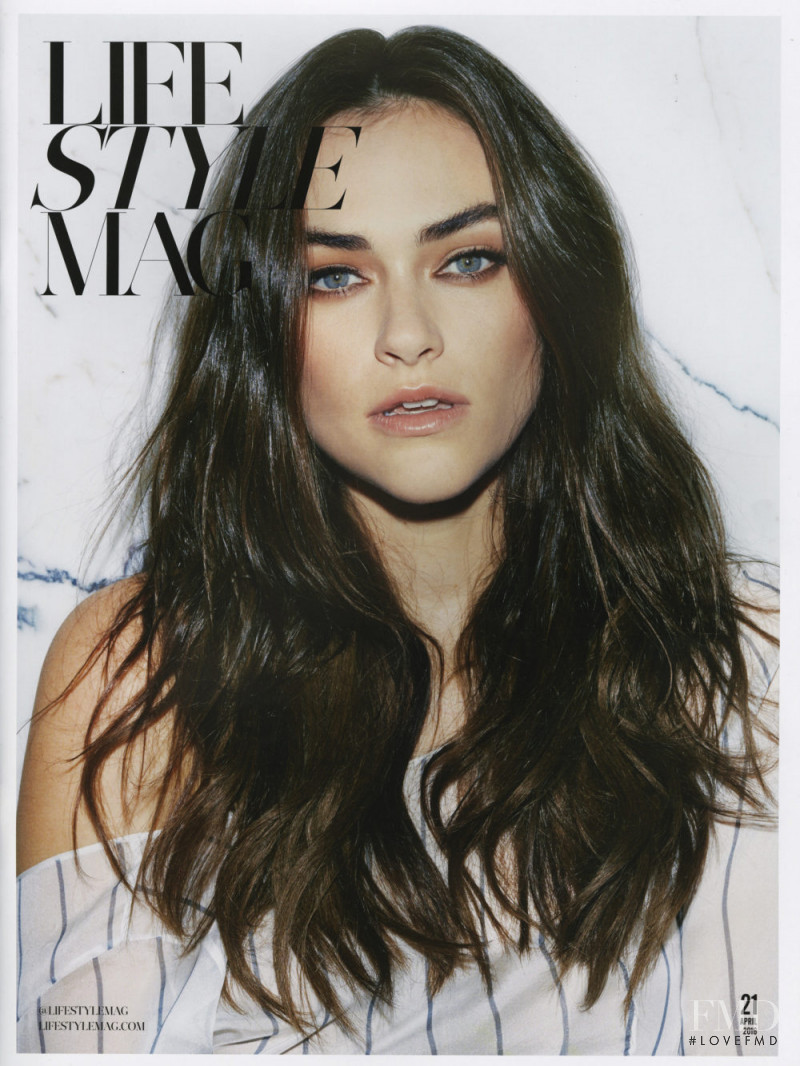 Myla Dalbesio featured on the Lifestyle cover from May 2016