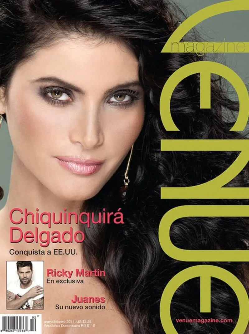 Chiquinquira Delgado featured on the Venue cover from January 2011