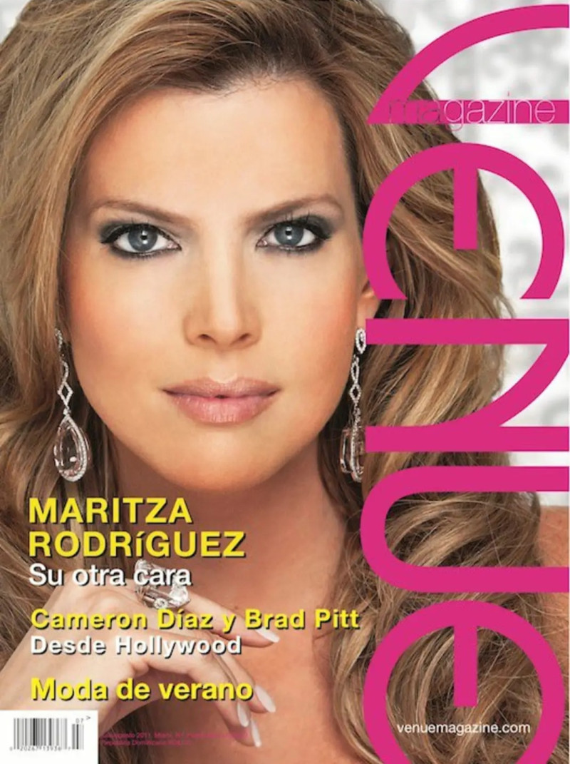 Maritza Rodriguez featured on the Venue cover from July 2011