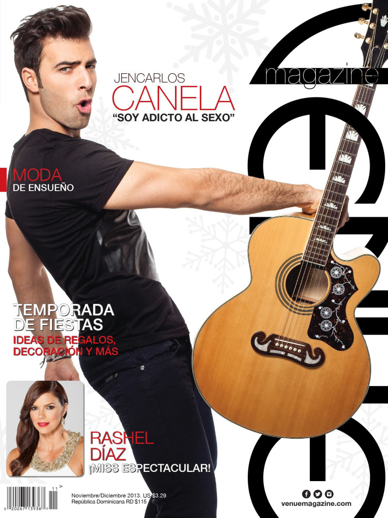 Jencarlos Canela featured on the Venue cover from November 2013