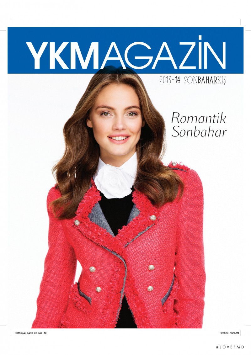 Kristina Peric featured on the YKM cover from September 2013