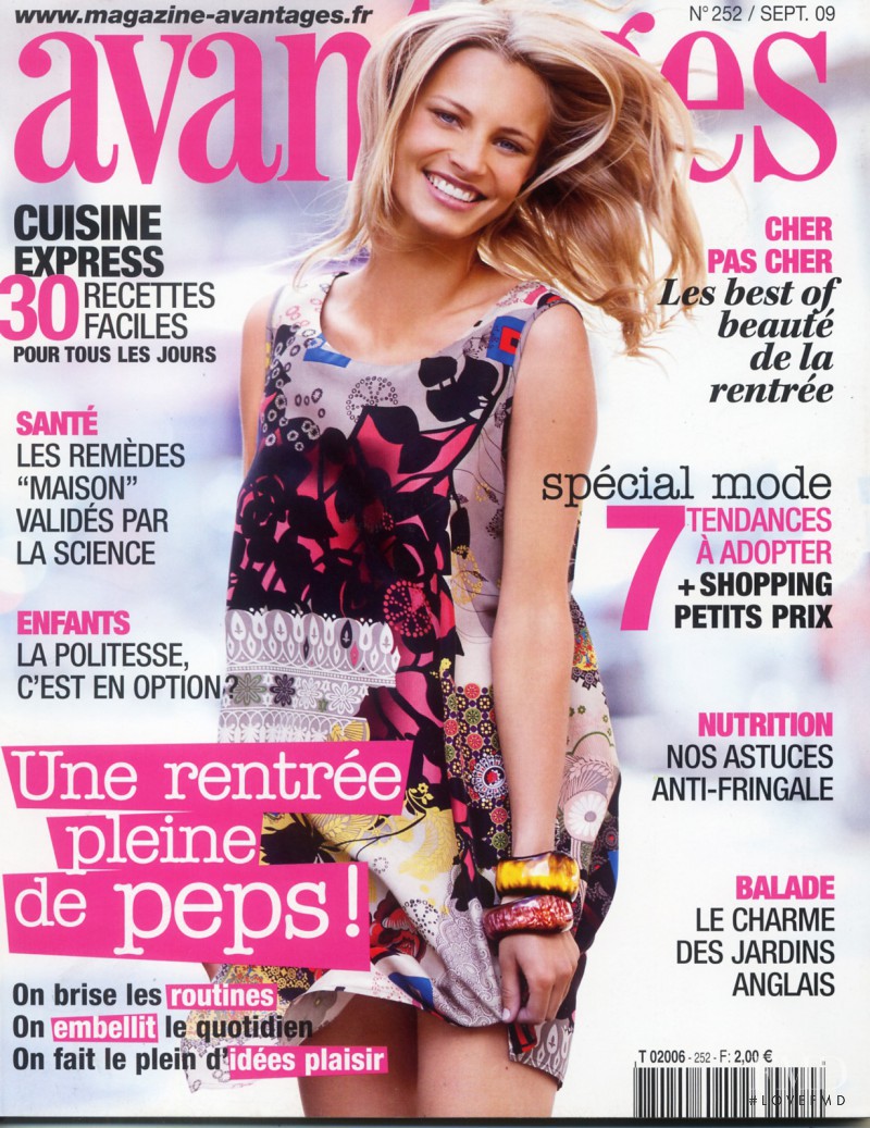  featured on the Avantages cover from September 2009
