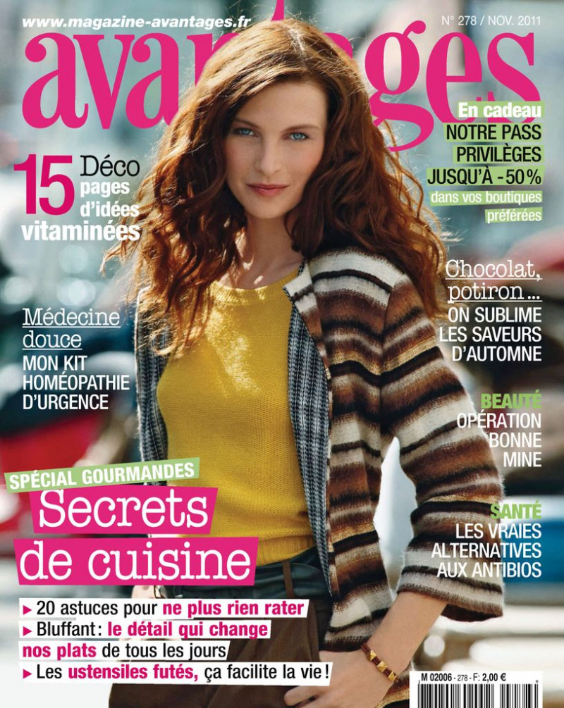  featured on the Avantages cover from November 2011