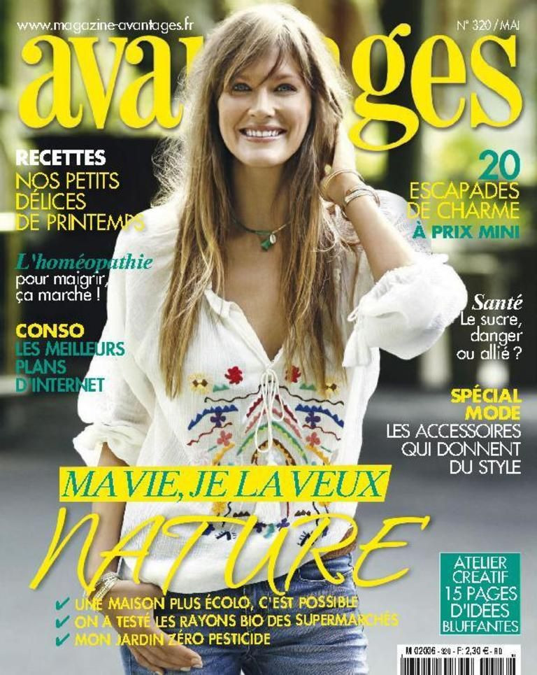  featured on the Avantages cover from May 2015