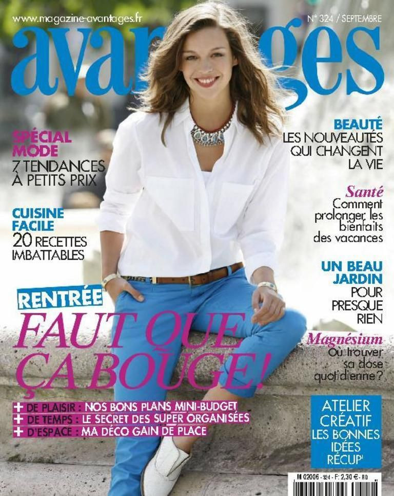  featured on the Avantages cover from September 2015
