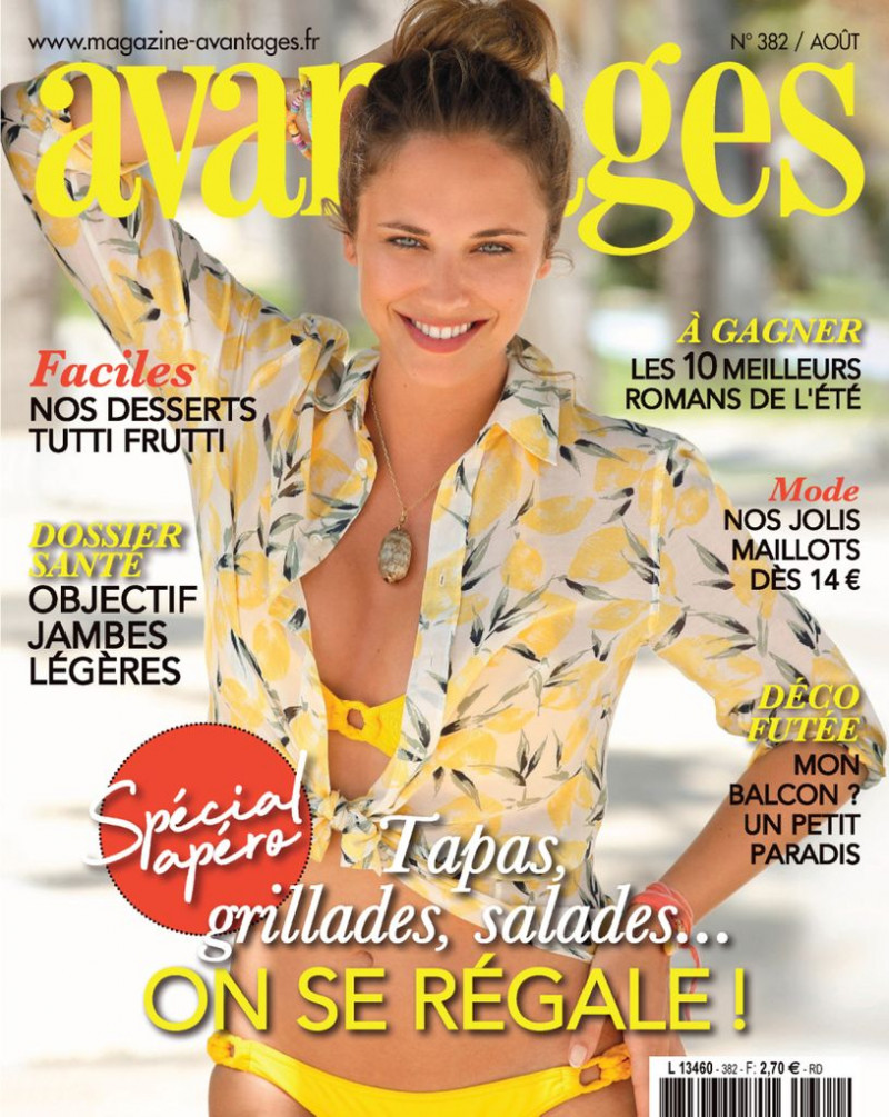  featured on the Avantages cover from August 2020