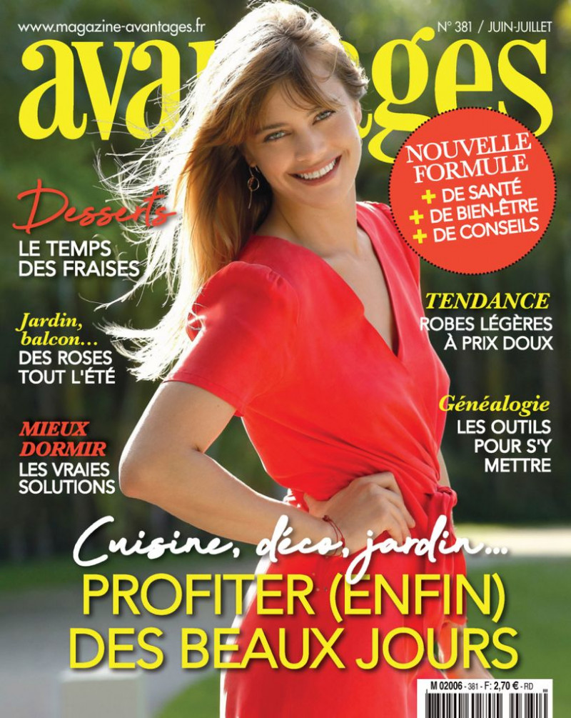  featured on the Avantages cover from June 2020
