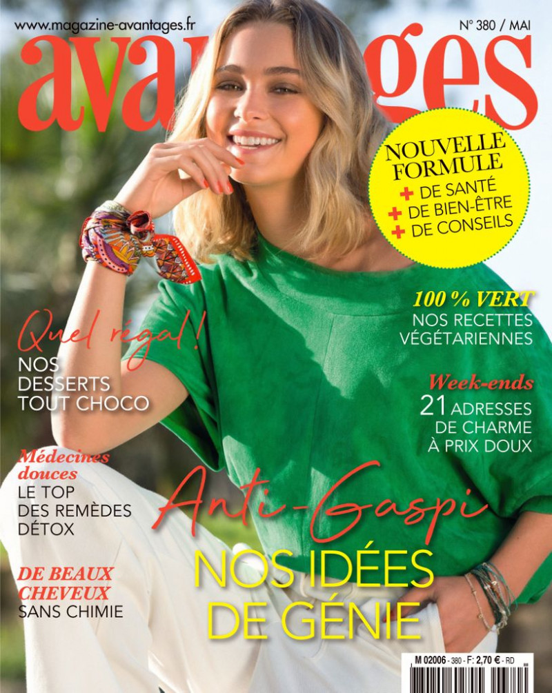  featured on the Avantages cover from May 2020