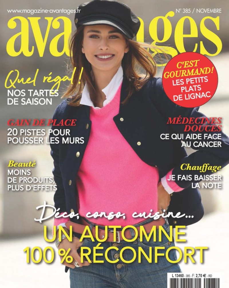  featured on the Avantages cover from November 2020
