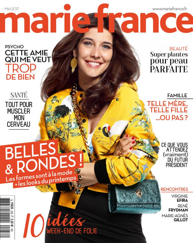  featured on the Marie France cover from May 2017