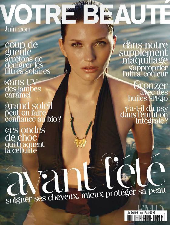  featured on the Votre Beauté France cover from June 2011