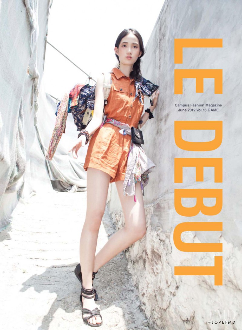 Hyun Ji Shin featured on the Le Debut cover from June 2012