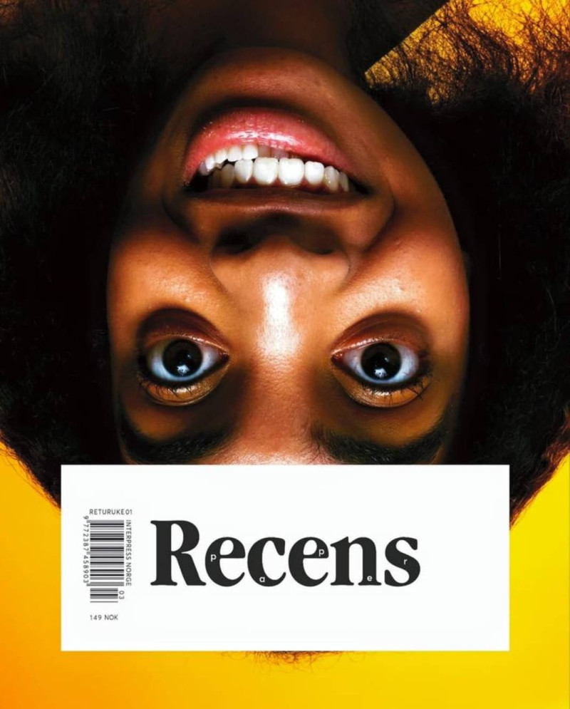  featured on the Recens Paper cover from March 2016