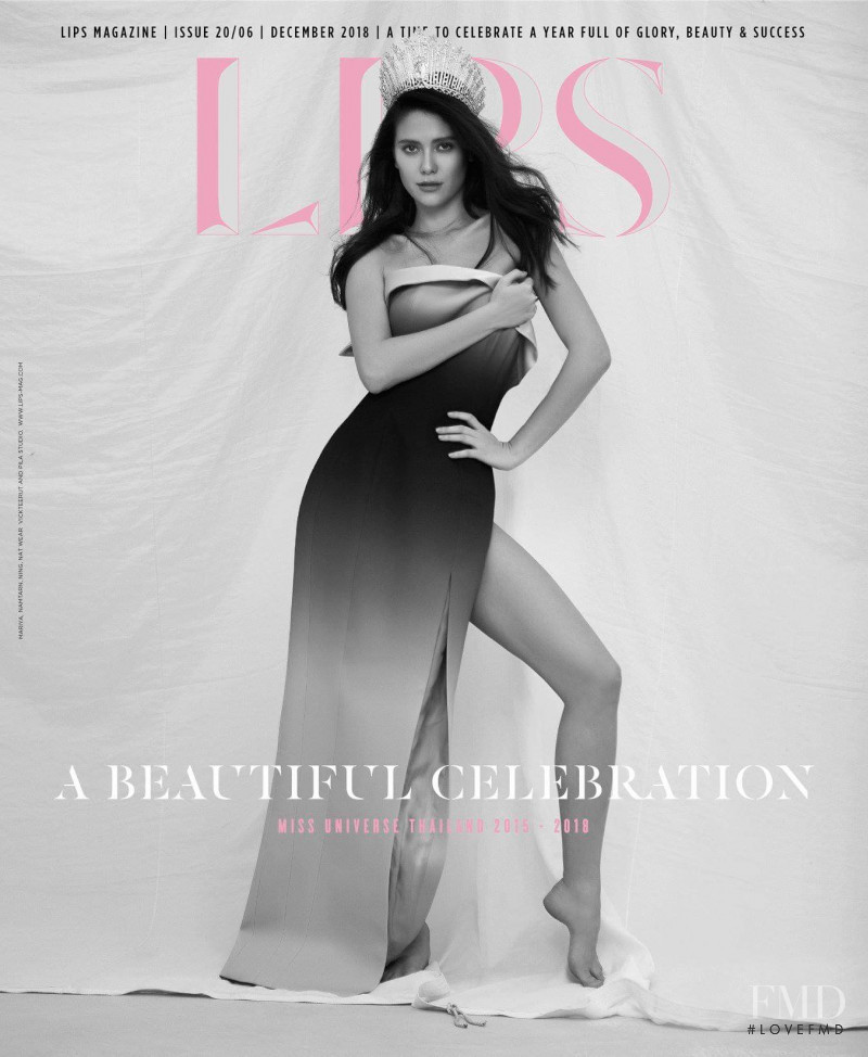 Maria Poonlertlarp featured on the Lips cover from December 2018