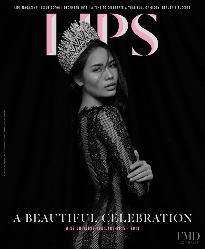 Chalita Suansane featured on the Lips cover from December 2018