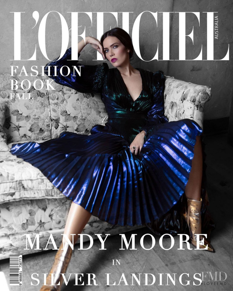 Mandy Moore featured on the L\'Officiel Australia cover from September 2020