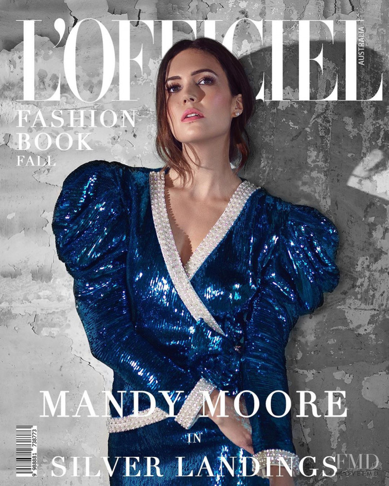 Mandy Moore featured on the L\'Officiel Australia cover from September 2020