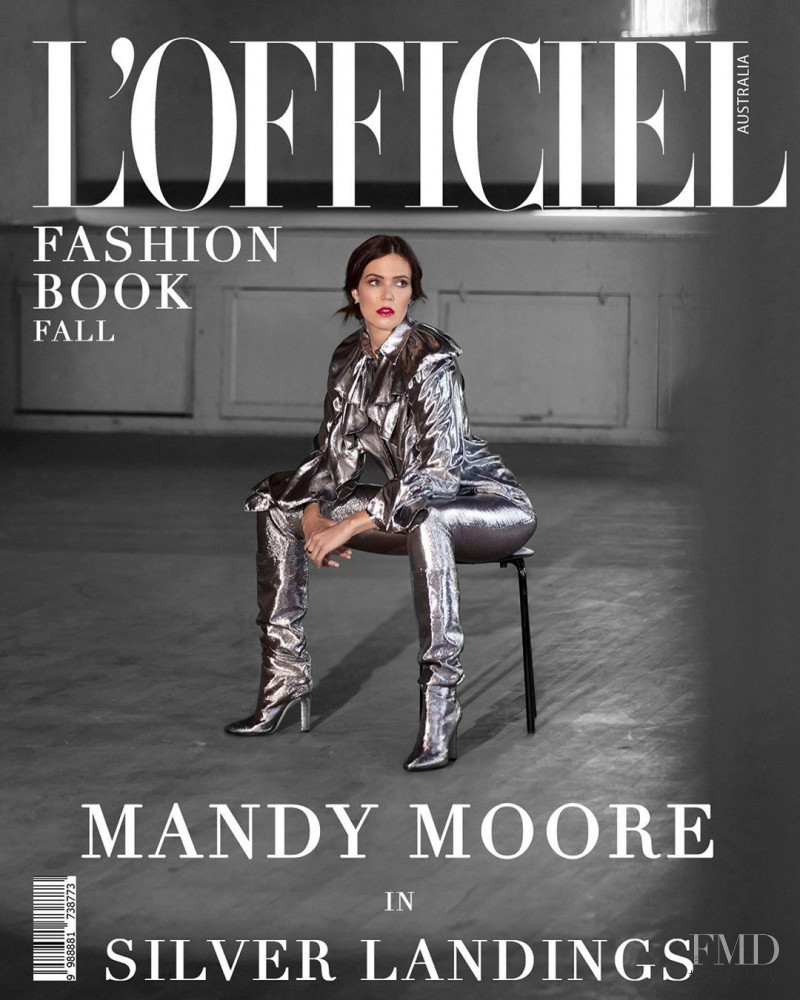 Mandy Moore featured on the L\'Officiel Australia cover from September 2020