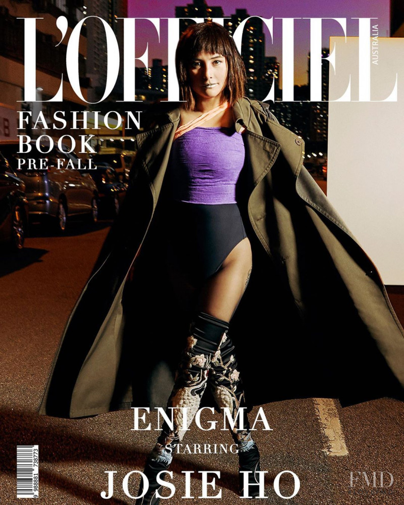 Josie Ho featured on the L\'Officiel Australia cover from September 2020