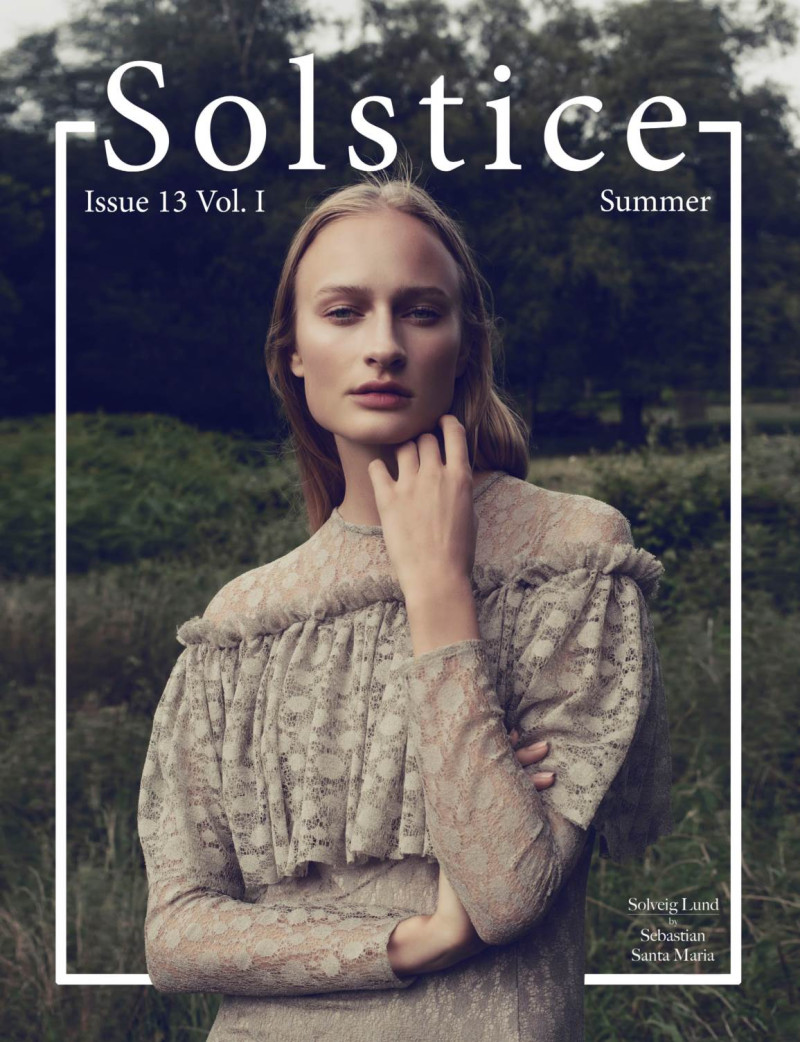 Solveig Lund featured on the Solstice screen from July 2017