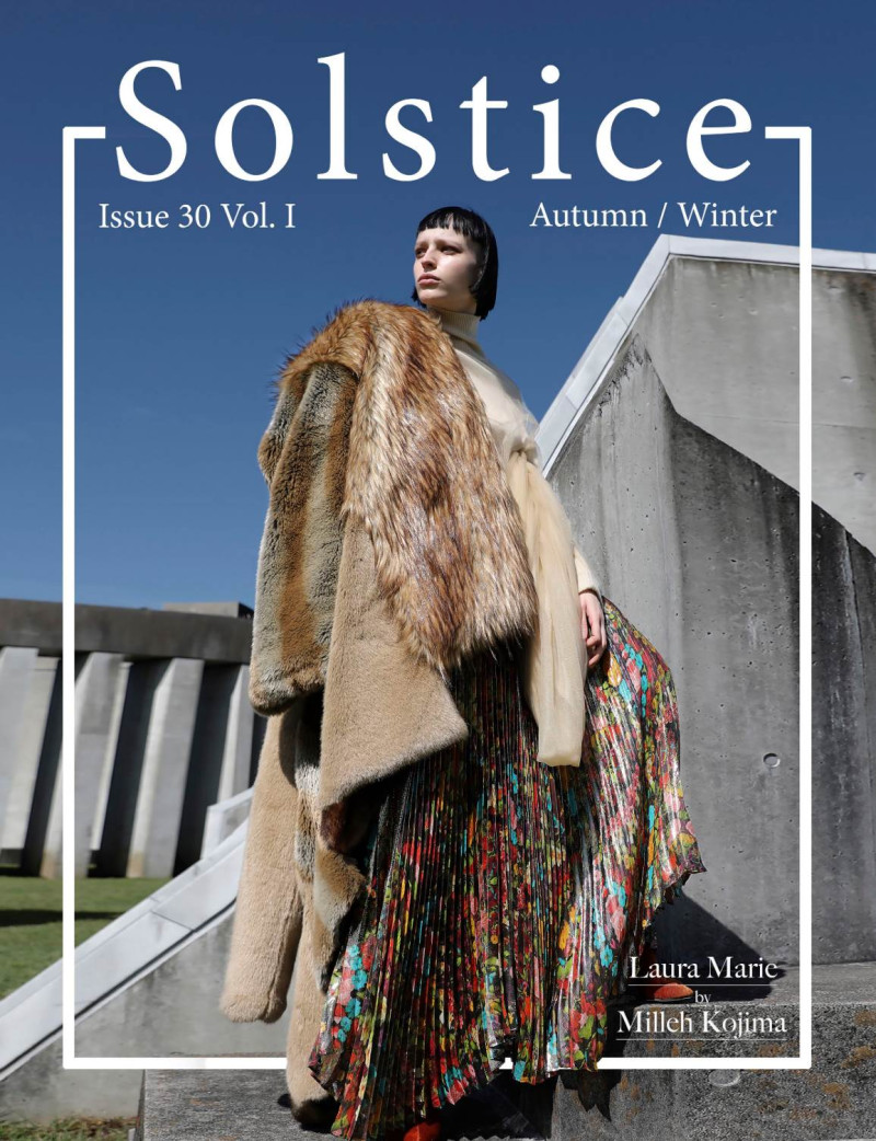 Laura Marie featured on the Solstice screen from November 2019