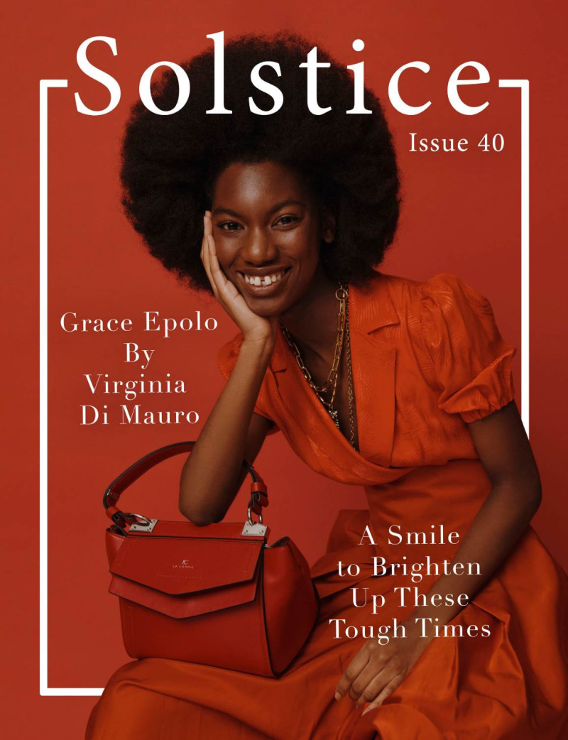 Grace Epolo featured on the Solstice screen from March 2021