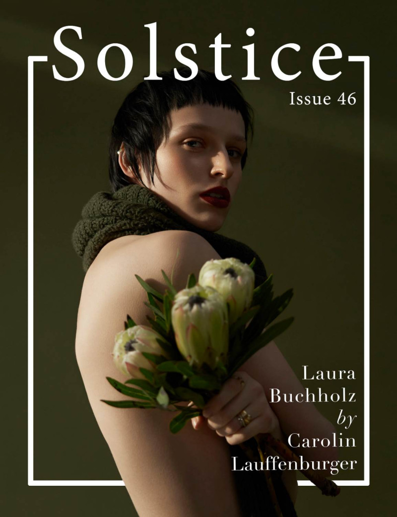 Laura Buchholz featured on the Solstice screen from March 2022