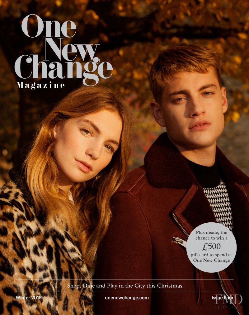 Sophie Pumfrett featured on the One new Change cover from November 2015