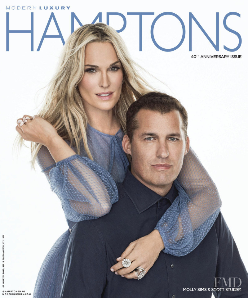 Scott Stuber featured on the Hamptons cover from July 2018