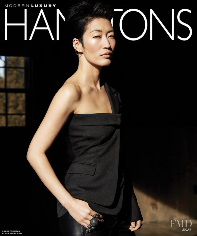 Jihae Kim featured on the Hamptons cover from August 2019