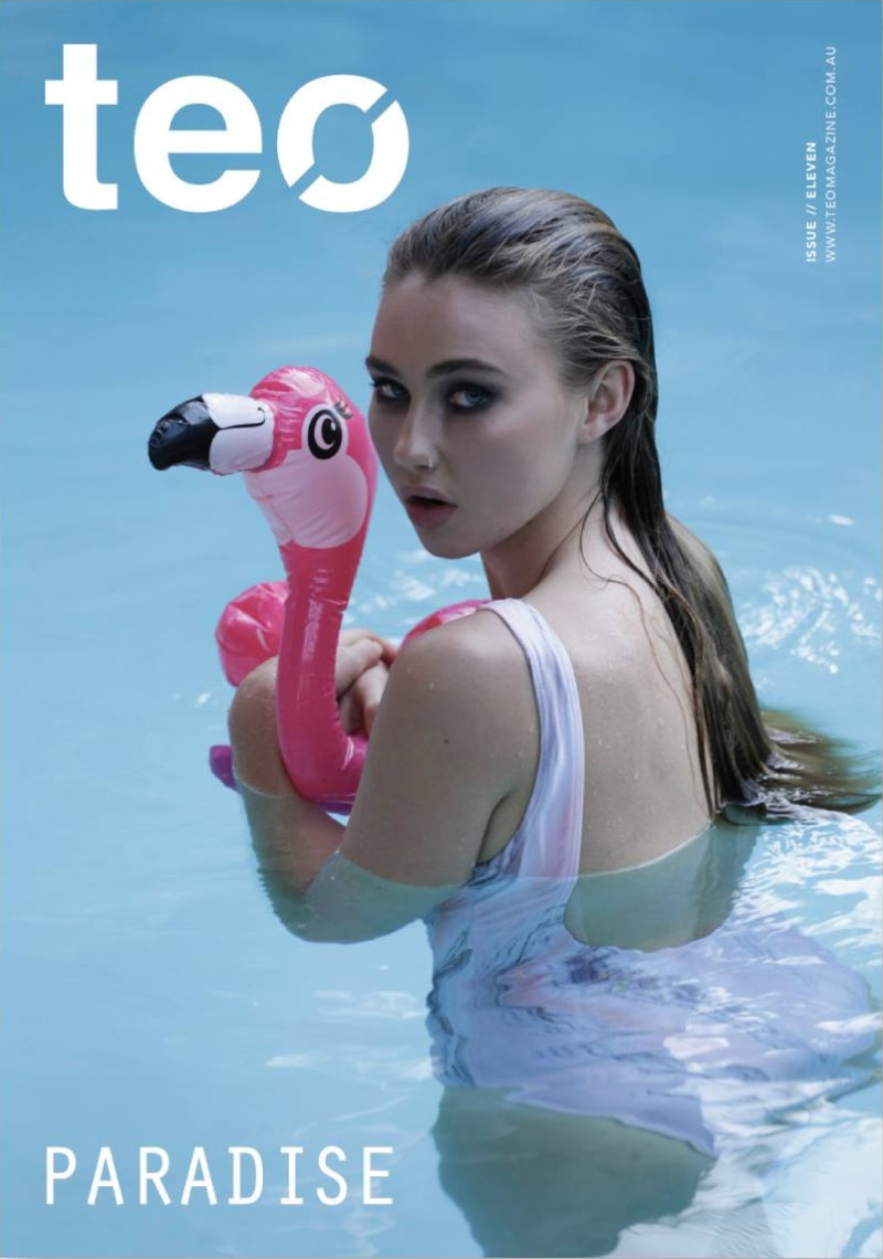 Riley featured on the Teo cover from February 2016