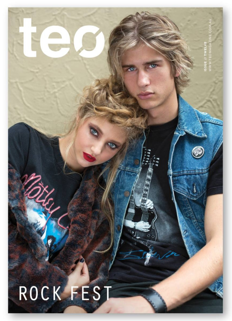 Kate Cameron-Smith, Harrison Luna featured on the Teo cover from May 2016