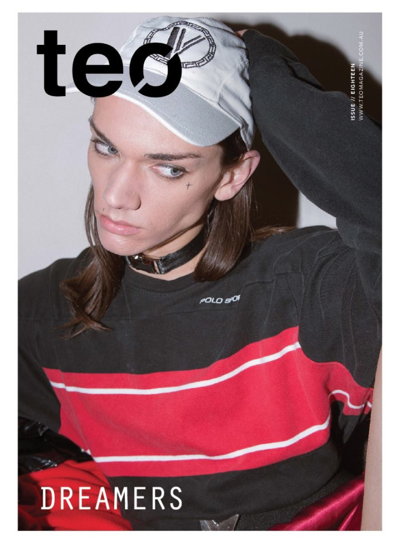 Curtis Hodgson featured on the Teo cover from October 2017