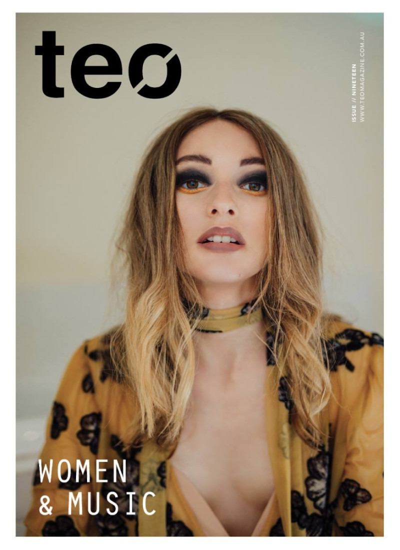 Simona Beric featured on the Teo cover from January 2018