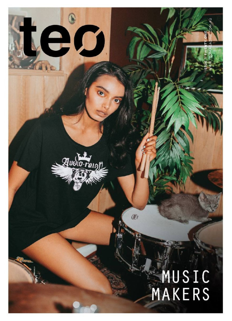 Kate Santosh featured on the Teo cover from January 2019