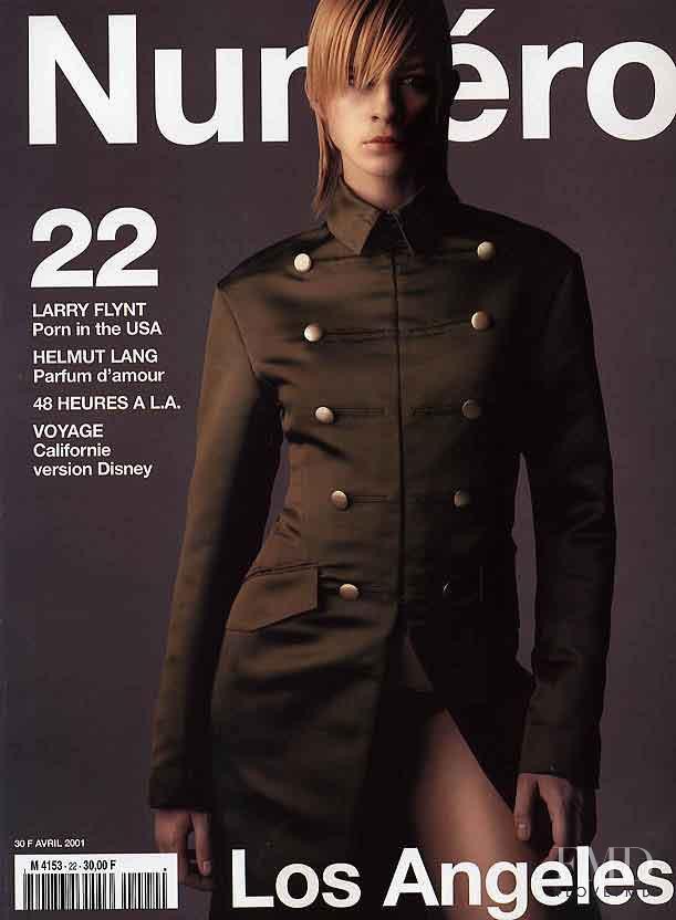 An Oost featured on the Numéro France cover from April 2001