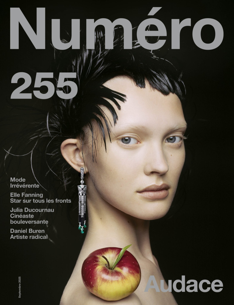 Viktoria Wirs featured on the Numéro France cover from September 2025