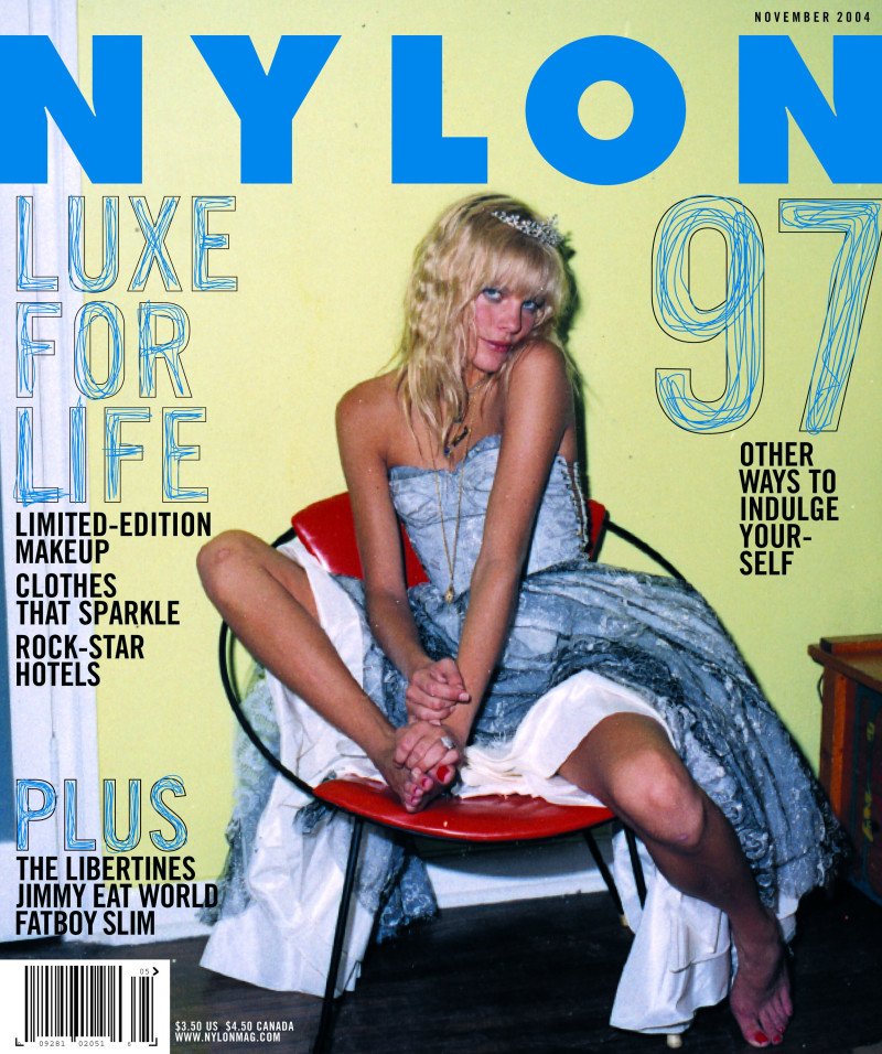 Alison Renner featured on the Nylon cover from November 2004