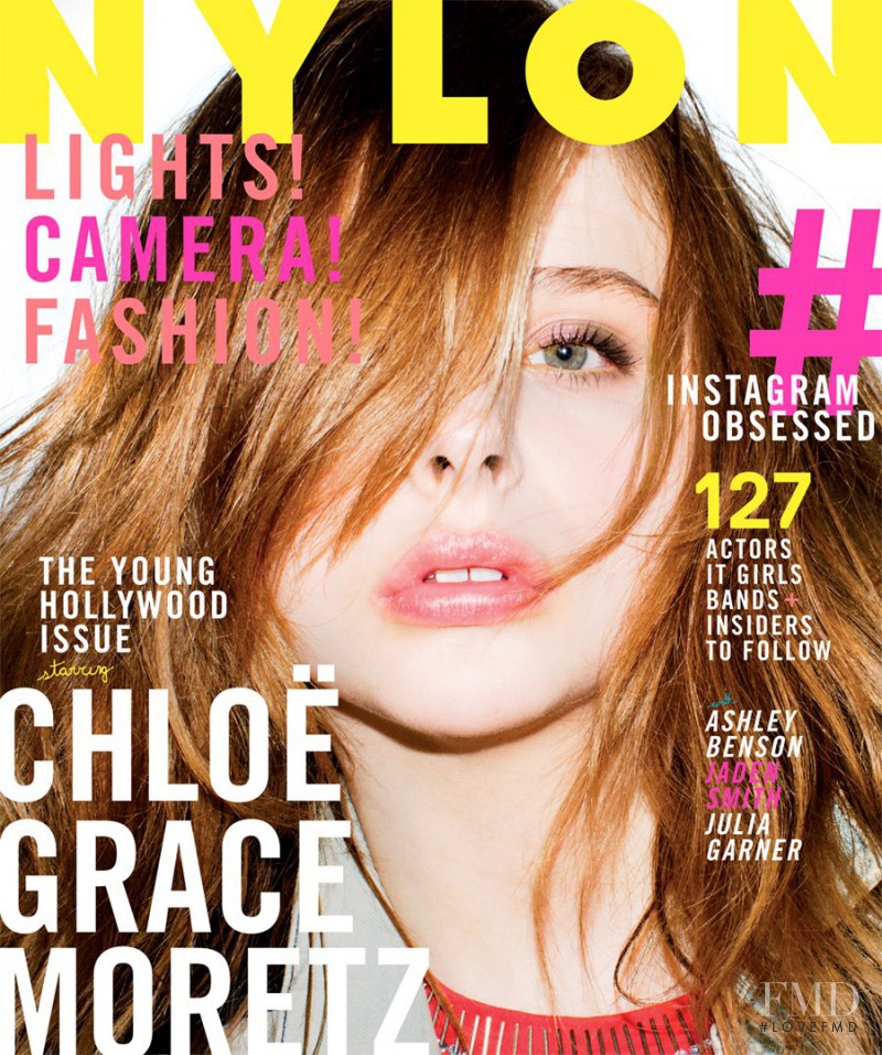 Chloë Grace Moretz featured on the Nylon cover from May 2013
